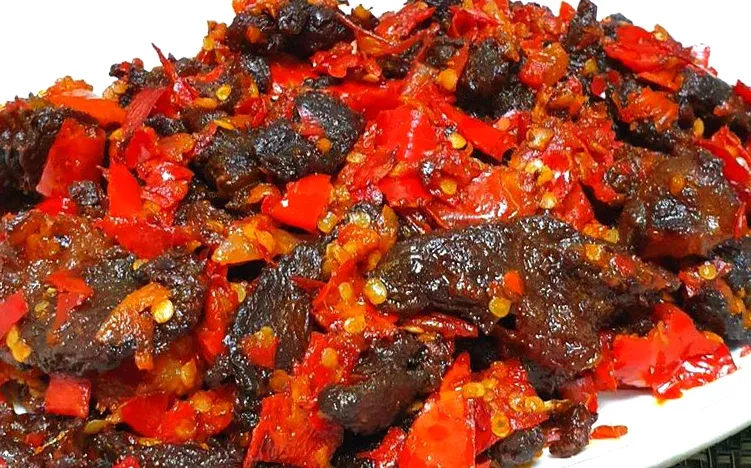 Dendeng-balado-Minang | 3 Resep Dendeng Sapi Pedas Untuk Kamu