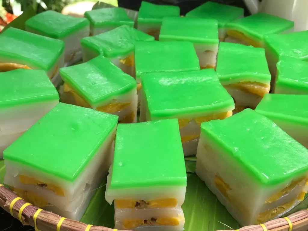 Kue Nagasari Lapis Pandan Kukus. | 3 Resep Kue Pisang Untuk Kamu