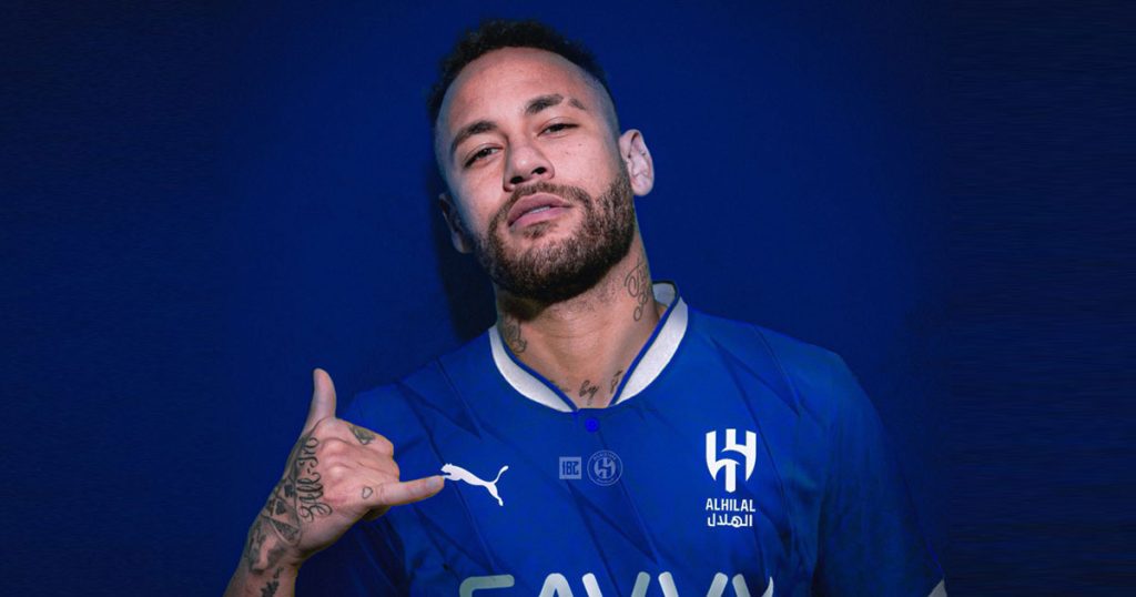 Neymar meninggalkan PSG