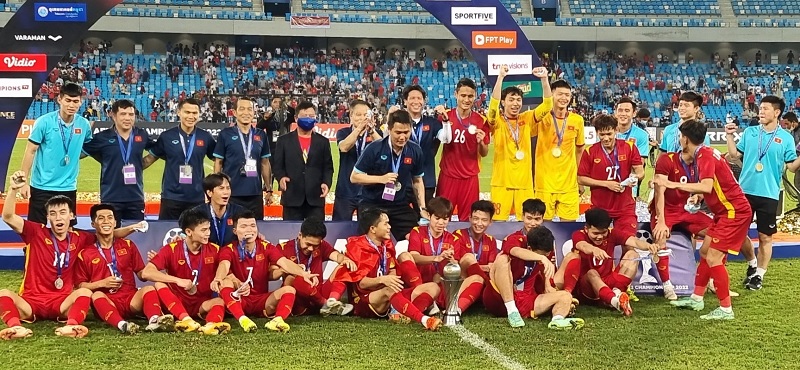 U23 Vietnam memenangkan kejuaraan Asia Tenggara