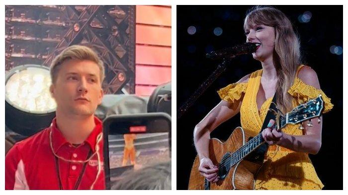 calvin-denker-dan-taylor-swift | Sekuriti Tampan Nyanyi Di Konser Taylor Swift