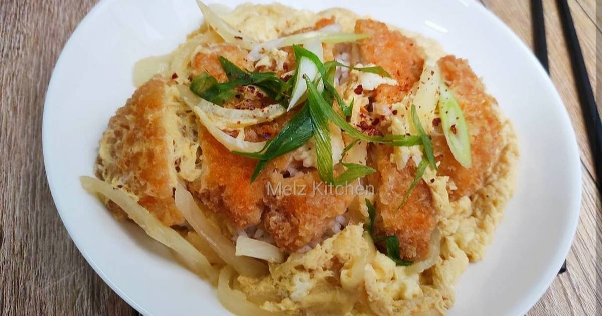 Memasak Chicken Katsu Tamago Don. Resep Memasak Chicken Katsu Tamago Don