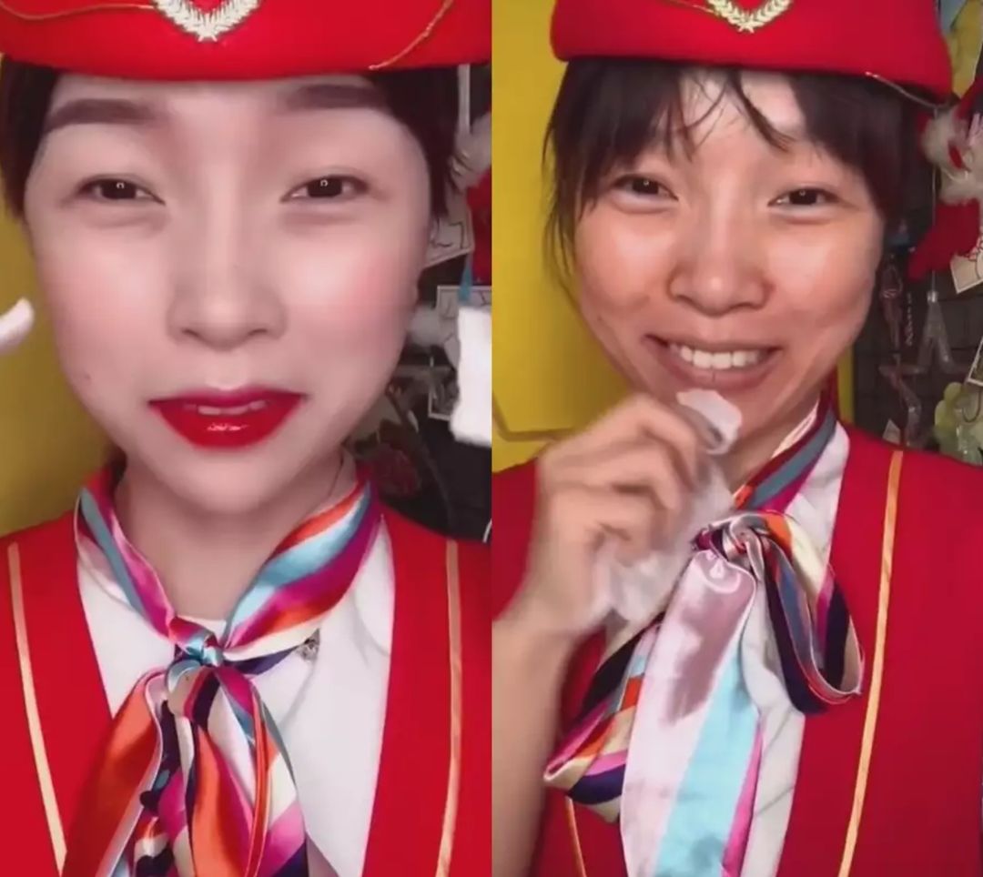 transformasi-makeup-Transformasi Wajah Pramugari Cantik Ini Menjadi Viral