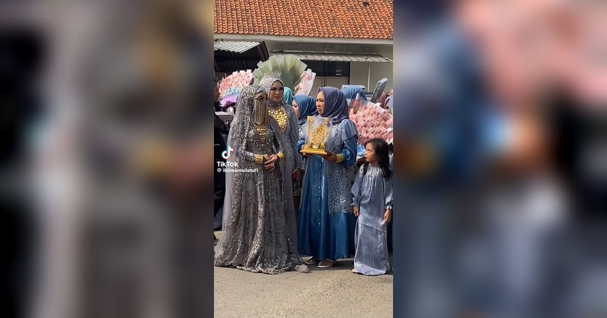 @iklimameilatufi | Rombongan Pengantin Bawa Seserahan Emas