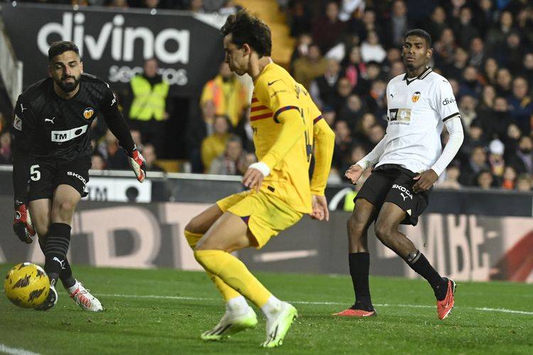 Barcelona Imbang melawan Valencia 1-1