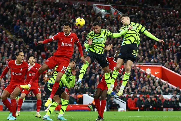 Liverpool Imbang Melawan Arsenal 1-1