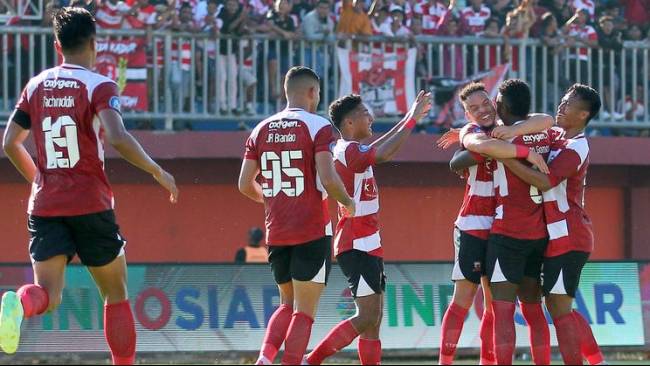 Madura United Kalahkan Barito Putera