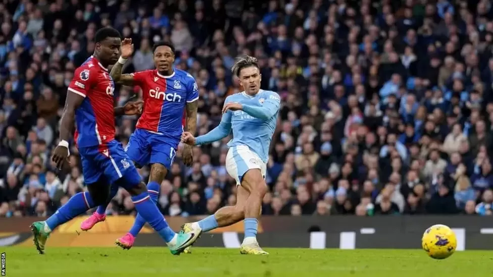 Man City Ditahan Imbang Crystal Palace