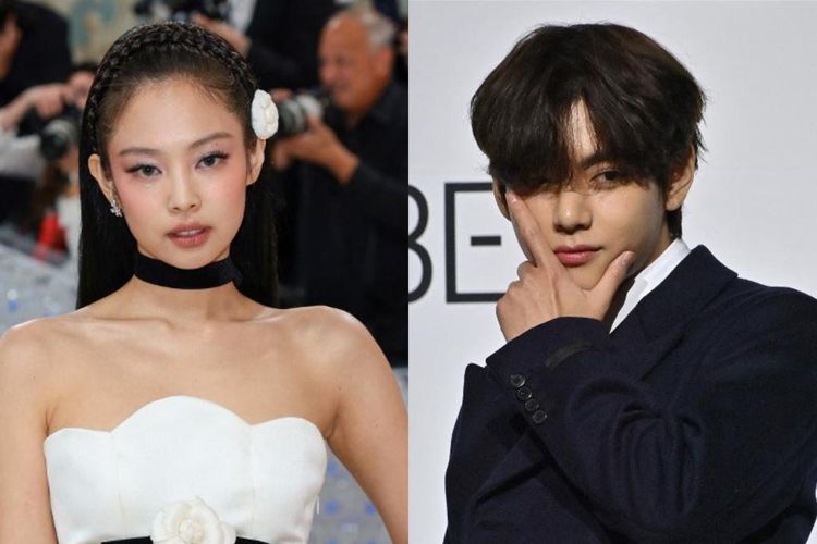 V BTS Dan Jennie BLACKPINK Dikabarkan Putus