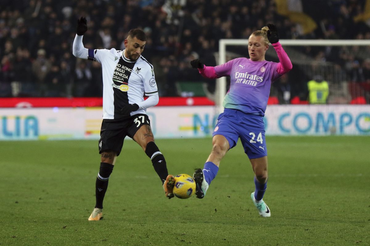 AC Milan Kalahkan Udinese 3-2