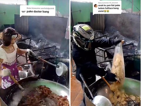 Tukang Kerupuk Viral Di Sosial Media