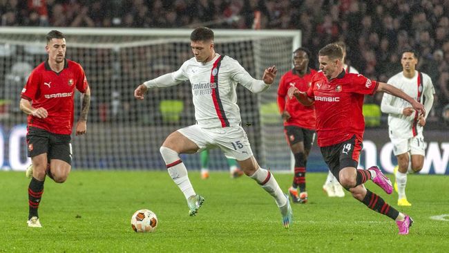 AC Milan Dihajar 2-3 Di Kandang Rennes