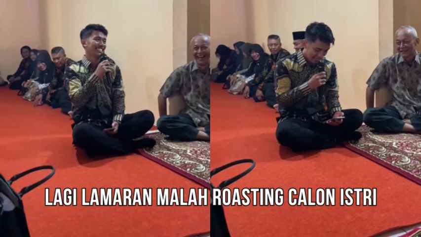 Viral Pria Roasting Calon Istri Depan Keluarga