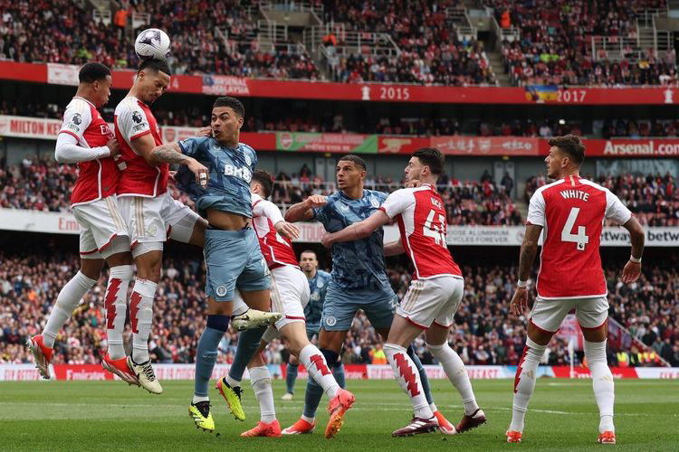 Arsenal Kalah Lawan Aston Villa 0-2