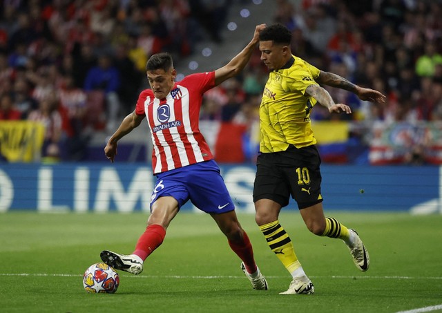 Atletico Madrid Hajar Borussia Dortmund 2-1