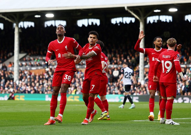 Liverpool Hajar Fulham 3-1